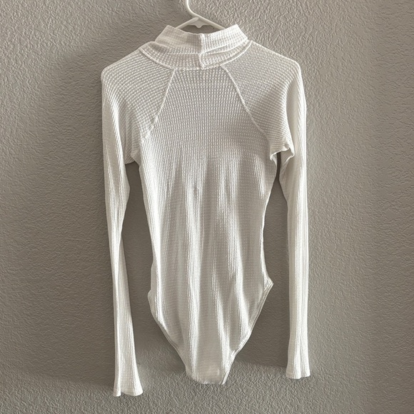 Free people White Long Sleeve Bodysuit - Picture 4 of 5